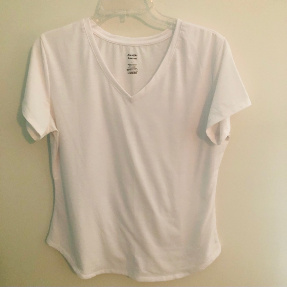 M White Jennifer Lauren Top